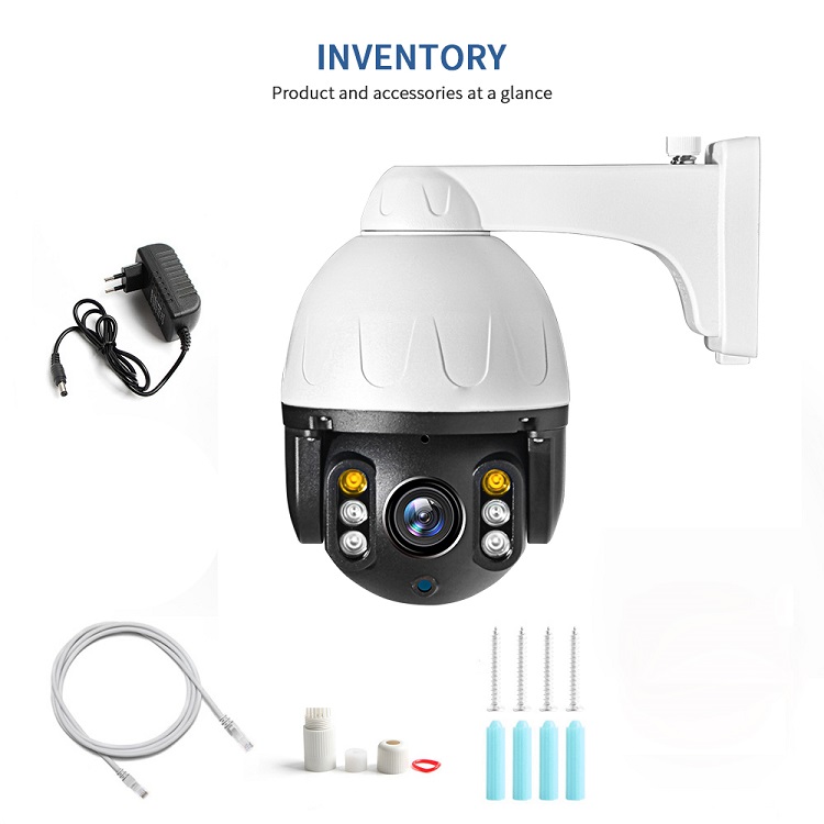 1080P PTZ automatic tracking outdoor Onvif waterproof mini high speed dome camera